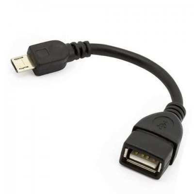 Cabo Otg Micro Usb Adaptador Para Pendrive Dispositivos Usb